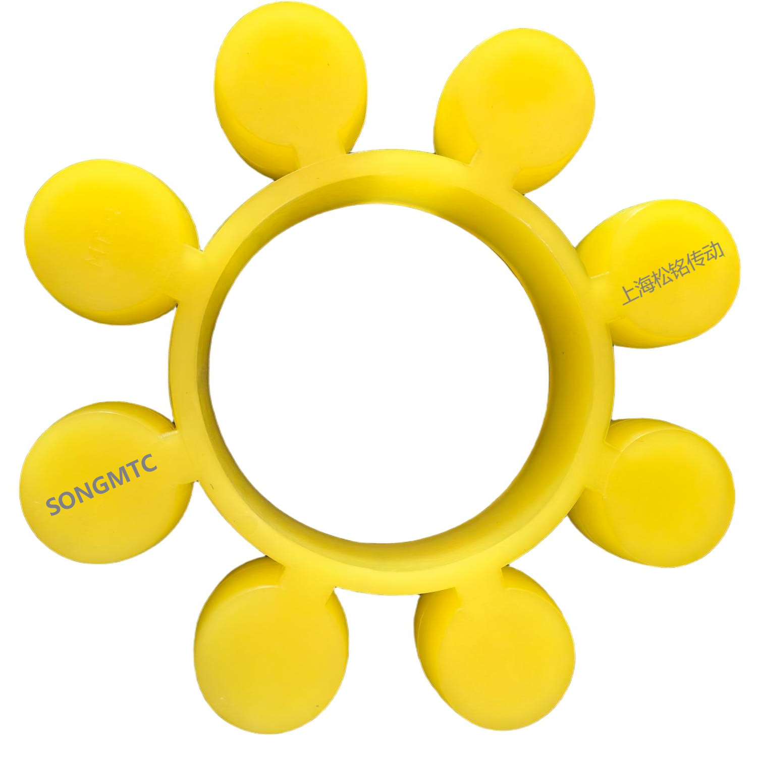 MT polyurethane elastic coupling pad